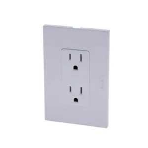 Tomacorriente doble integral Astral blanco (PT)