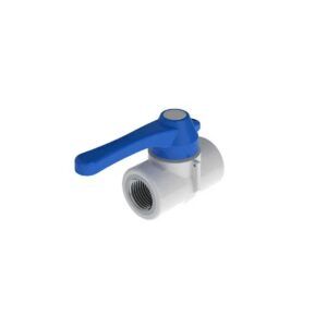 Llave Pvc Bola Inserto Metálico