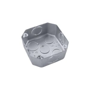 Caja Galvanizada Octogonal con Retie