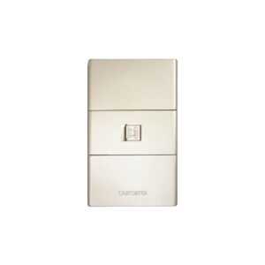 Carpinter M5 Toma Telefono Dorado