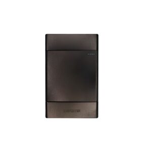 Carpinter M6 Interruptor sencillo negro