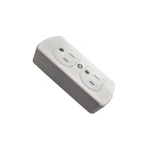 Leviton Toma Corriente Doble Sobreponer con Polo a Tierra Americano