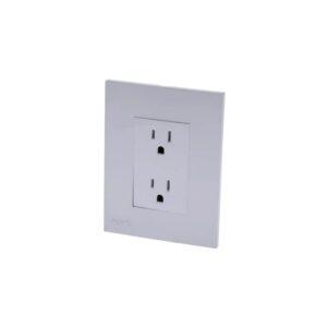 Nova blanco TomaCorriente doble 10A/127V