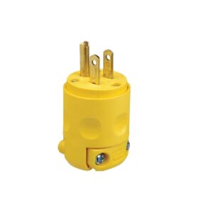 Leviton Clavija 15 Amp Amarilla