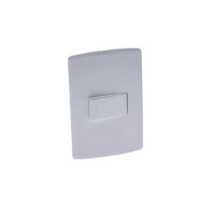 Spazio Pulsador timbre sencillo blanco 10A/127V